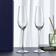 Starflower Champagne Flute – Elegant Toasting Glass, Celebration Stemware